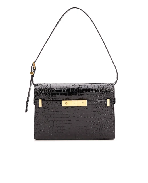 Saint Laurent Шкіряна сумка Manhattan Small - Артикул: 675626-DND0W