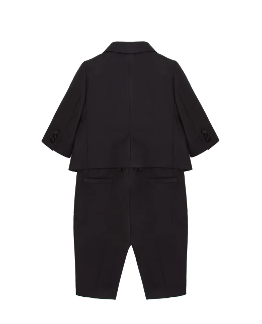 Dolce&Gabbana Детский шерстяной костюм (пиджак, брюки) - Артикул: L11U49-FUBBG