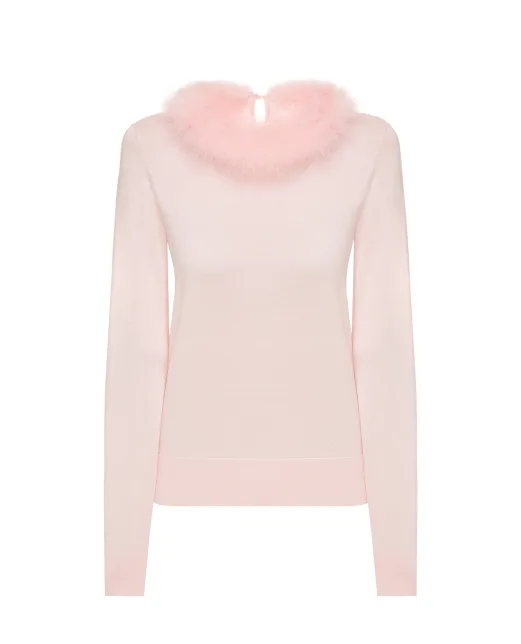 Dolce&Gabbana Шелковый джемпер - Артикул: FX196Z-JASNA
