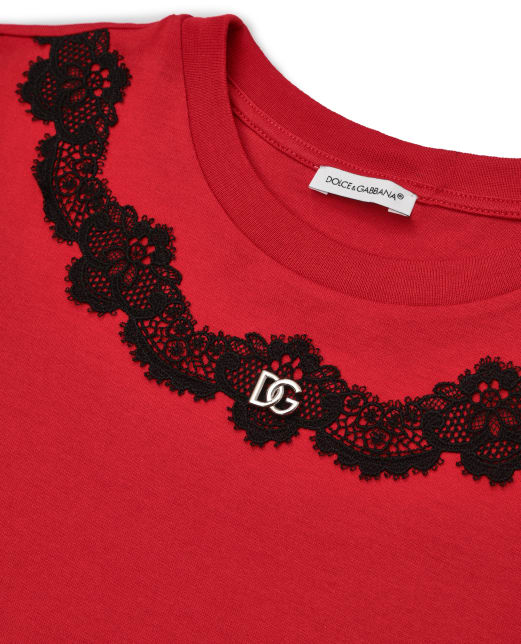 Dolce&Gabbana Детская футболка - Артикул: L5JTKY-G7I4N-S