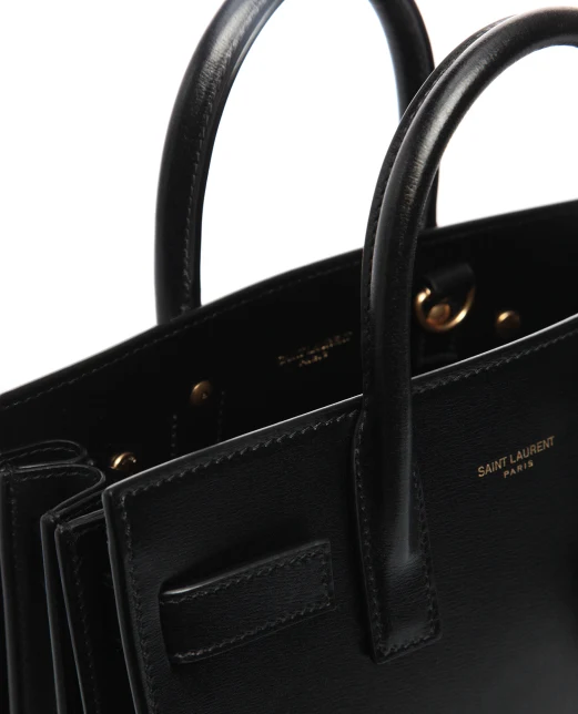 Saint Laurent Шкіряна сумка Sac De Jour Nano - Артикул: 392035-02G9W