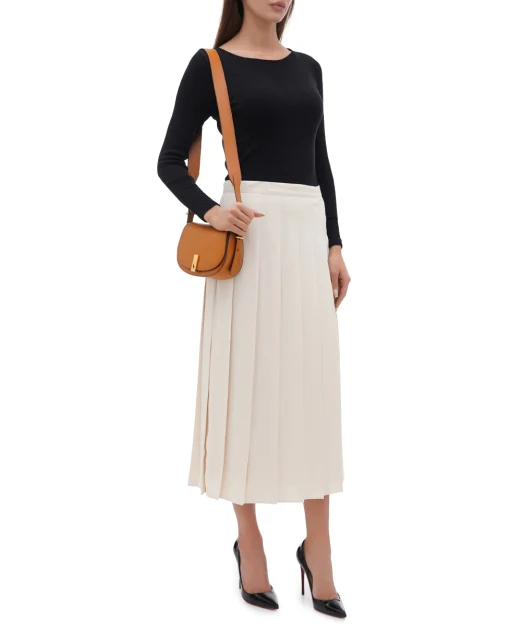 Polo Ralph Lauren Шкіряна сумка Polo ID Saddle Crossbody Small - Артикул: 428891391002