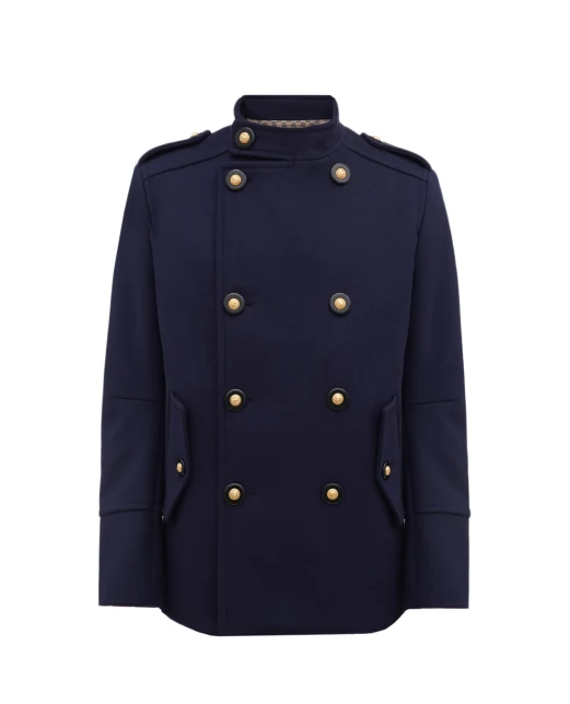 Balmain Шерстяное пальто - Артикул: BH0UC030WB72
