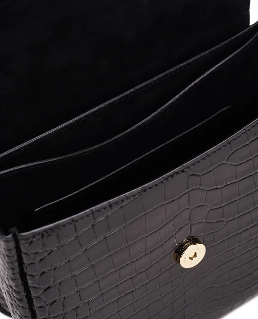 Saint Laurent Кожаная сумка Kaia Small - Артикул: 619740-DND0W