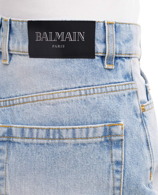 Balmain Джинсовые шорты - Артикул: DF1MA121DE53