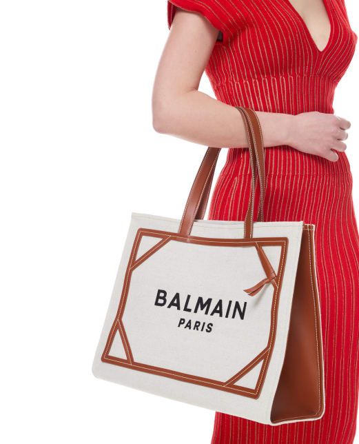 Balmain Сумка B-Army Shopper Medium - Артикул: DN1FF810TDCS
