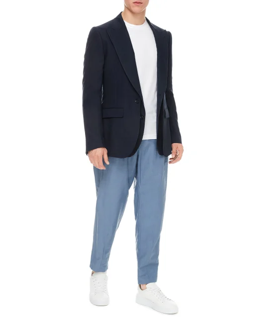 Dolce&Gabbana Льняной пиджак - Артикул: G2PJ5T-FU4IK