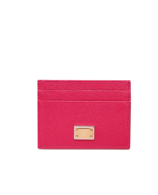 Dolce&Gabbana Шкіряна візитниця - Артикул: BI0330-A1001