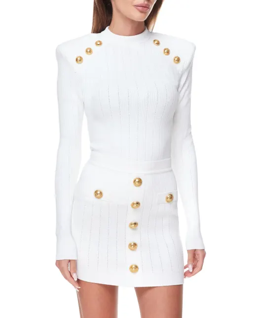 Balmain Джемпер - Артикул: DF1KD001KB07