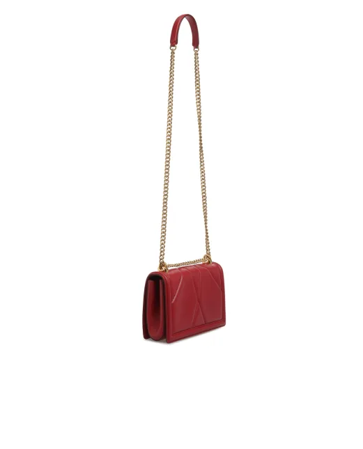 Dolce&Gabbana Кожаная сумка Devotion Medium - Артикул: BB6652-AV967