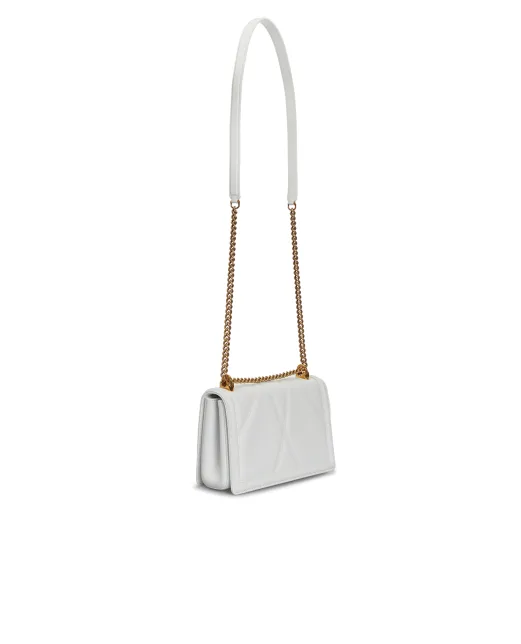 Dolce&Gabbana Кожаная сумка Devotion Medium - Артикул: BB7158-AW437