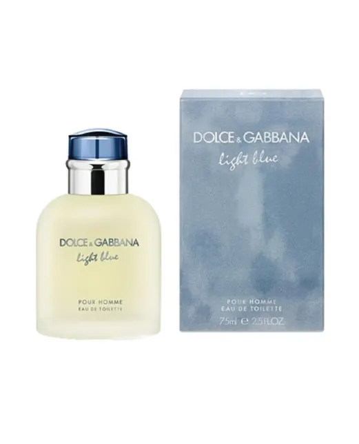 Dolce&Gabbana Туалетная вода Light Blue Pour Homme, 75 мл - Артикул: I30205050000-ЛайтБлу ПурО