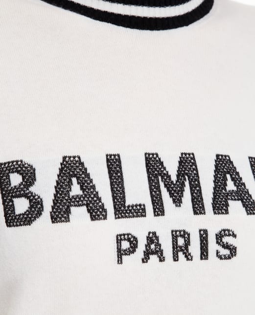 Balmain Шерстяной джемпер - Артикул: WF1KA000K225