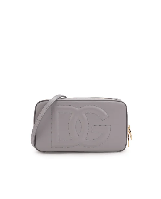 Dolce&Gabbana Кожаная сумка DG Logo Small - Артикул: BB7289-AW576