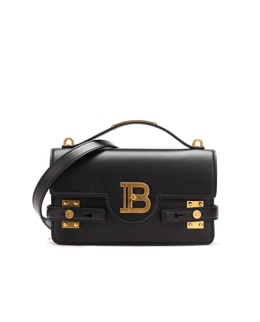 Balmain Кожаная сумка B-Buzz Shoulder 24 - Артикул: DN1DA828LAVE
