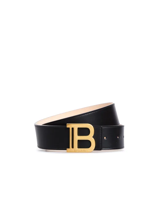 Balmain Кожаный ремень - Артикул: CN1WJ002LVTL