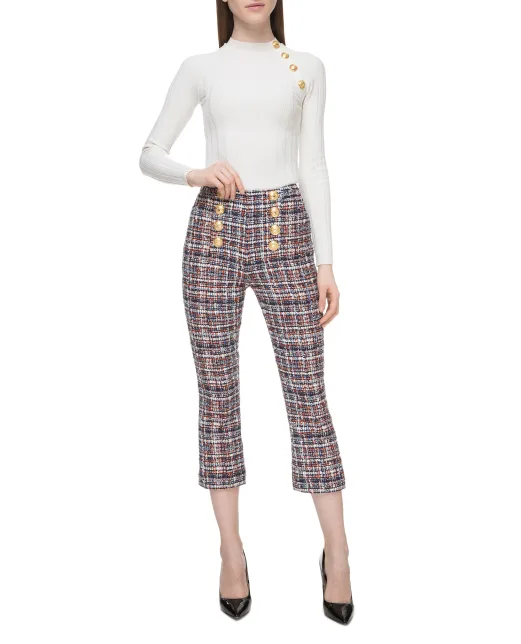 Balmain Твідові штани - Артикул: RF25137C049