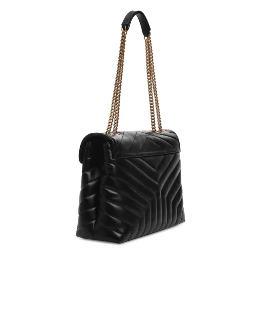 Saint Laurent Кожаная сумка Loulou Medium - Артикул: 574946-DV727-