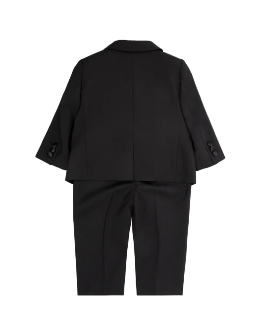 Dolce&Gabbana Детский шерстяной костюм (пиджак, брюки) - Артикул: L11U09-FUBBG