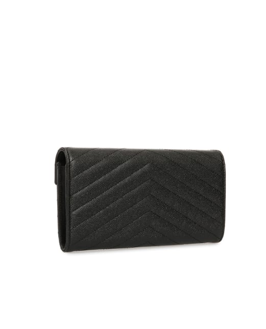 Saint Laurent Шкіряний гаманець Monogram - Артикул: 372264-BOW01-