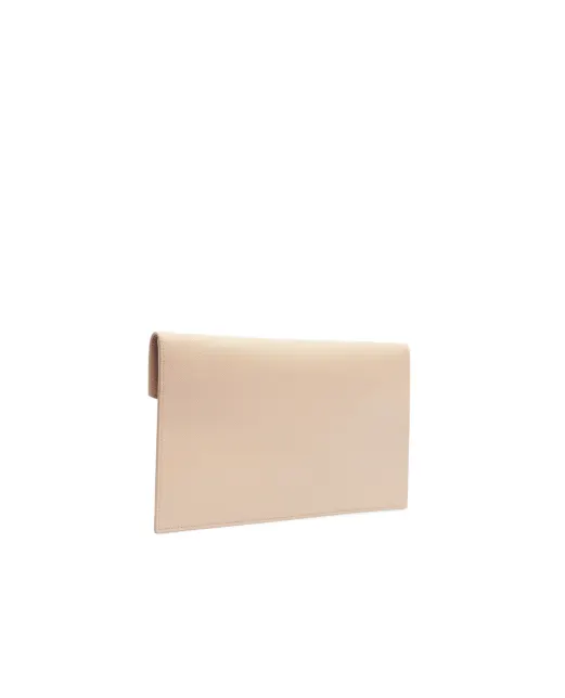 Saint Laurent Кожаный клатч Uptown - Артикул: 565739-1GF0J