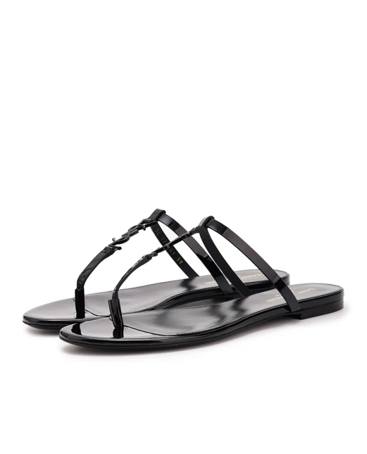 Saint Laurent Шлепанцы Cassandra - Артикул: 776081-1TVVV