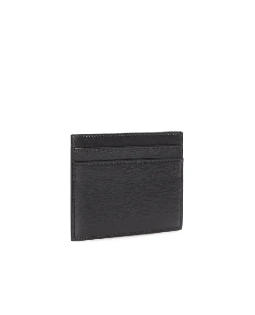 Saint Laurent Кожаная визитница - Артикул: 607603-02G0W