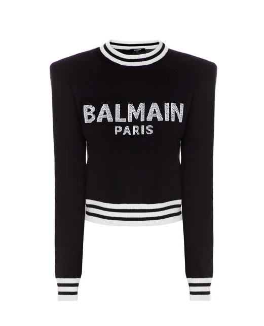 Balmain Шерстяной свитер - Артикул: XF1KA000KB01
