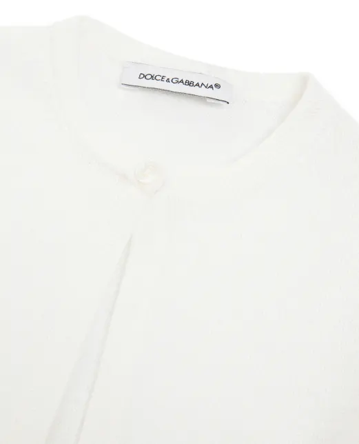 Dolce&Gabbana Детское шерстяное болеро - Артикул: L2KW75-JAVTB