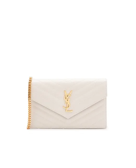 Saint Laurent Шкіряна сумка Cassandre Chain Wallet - Артикул: 742920-BOW01