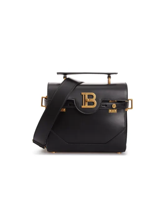 Balmain Кожаная сумка B-Buzz 23 - Артикул: DN1DB526LAVE