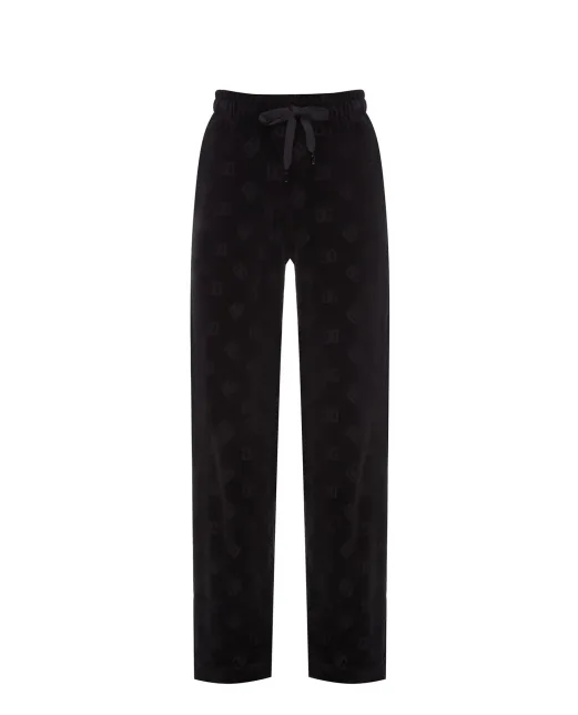 Dolce&Gabbana Велюровые спортивные брюки - Артикул: FTCKJT-FJ7DL