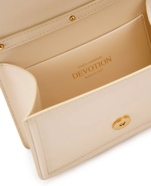 Dolce&Gabbana Кожаная сумка Devotion Small - Артикул: BB6711-AV893