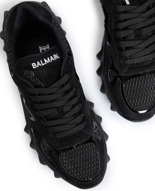 Balmain Кожаные кроссовки B-East - Артикул: CM1VI327THPC