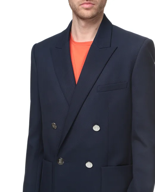 Balmain Шерстяной блейзер - Артикул: XH1SI000WB02