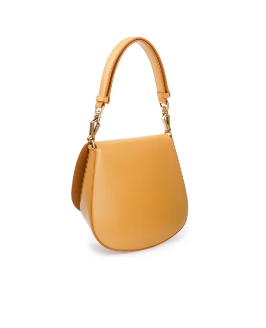 Saint Laurent Кожаная сумка Voltaire Top Handle Bronze - Артикул: 800846-0SX0W