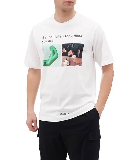 Dolce&Gabbana Футболка - Артикул: G8PN9T-G7O4Z