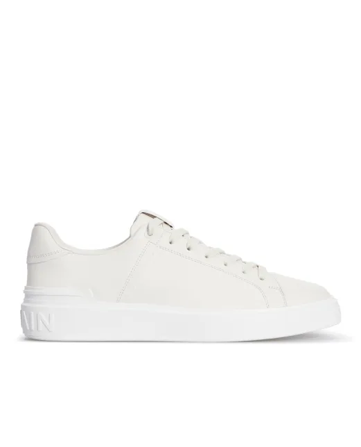 Balmain Кожаные сникеры B-Court - Артикул: AM1VI288LVTR