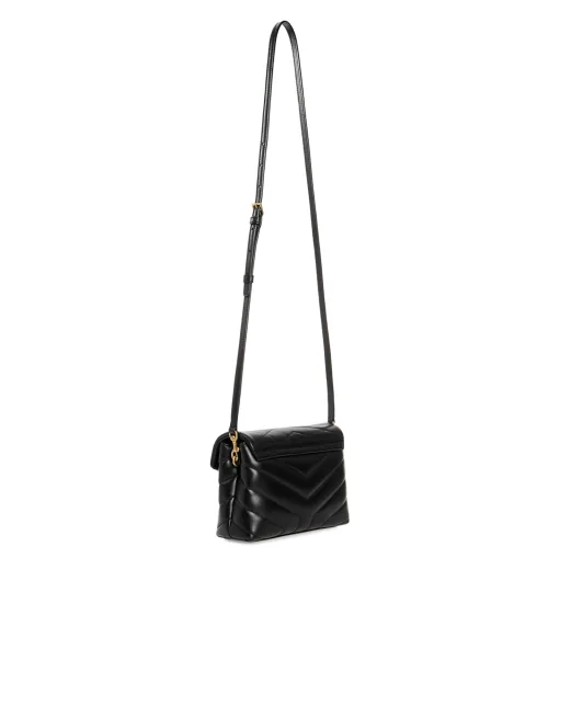 Saint Laurent Кожаная сумка Loulou Toy - Артикул: 678401-DV707