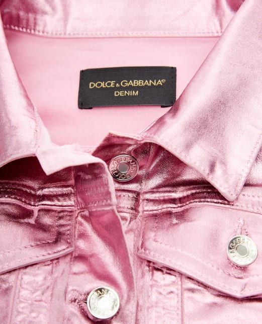 Dolce&Gabbana Детская джинсовая куртка - Артикул: L51B63-G7A9Y-S