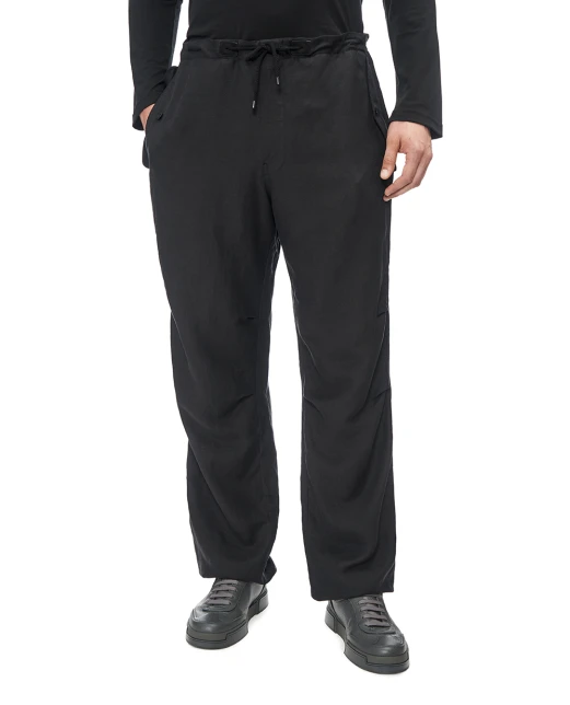 Ralph Lauren Purple Label Штани з шовку та льону - Артикул: 798977052002