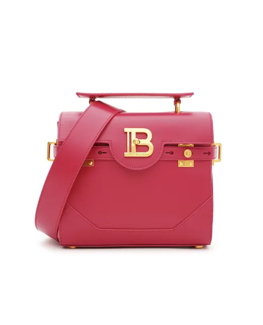 Balmain Сумка B-Buzz 23 bag з телячої шкіри - Артикул: GN1DB526LSLX