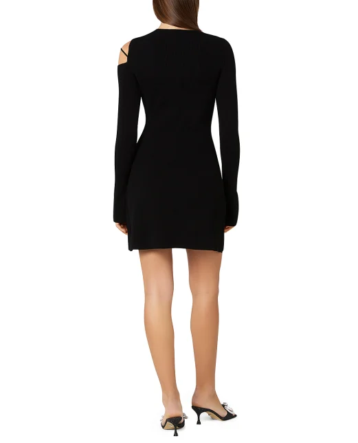 Mach&Mach Платье мини - Артикул: PF25-KD120-KNT-BLK
