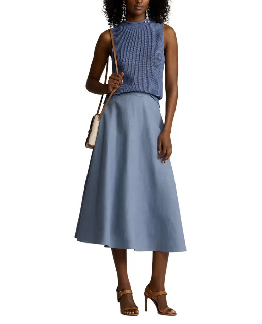 Ralph Lauren Collection Льняная юбка - Артикул: 290975195001