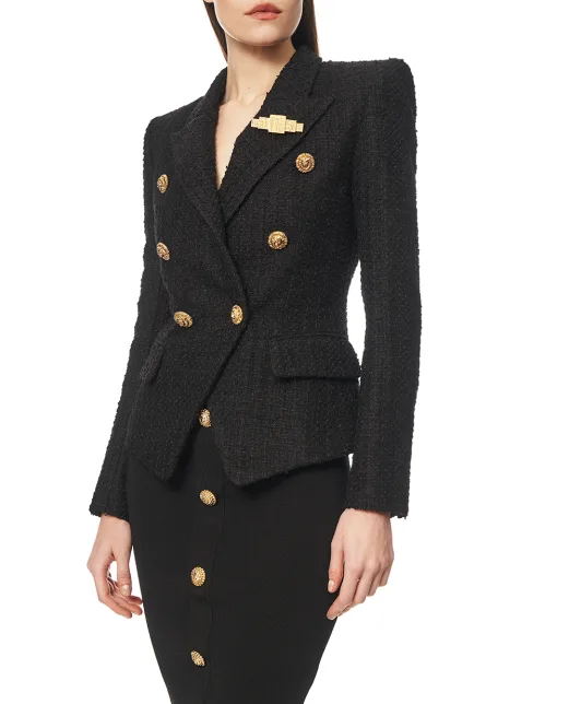 Balmain Піджак із твіду - Артикул: GF1SI505XL81