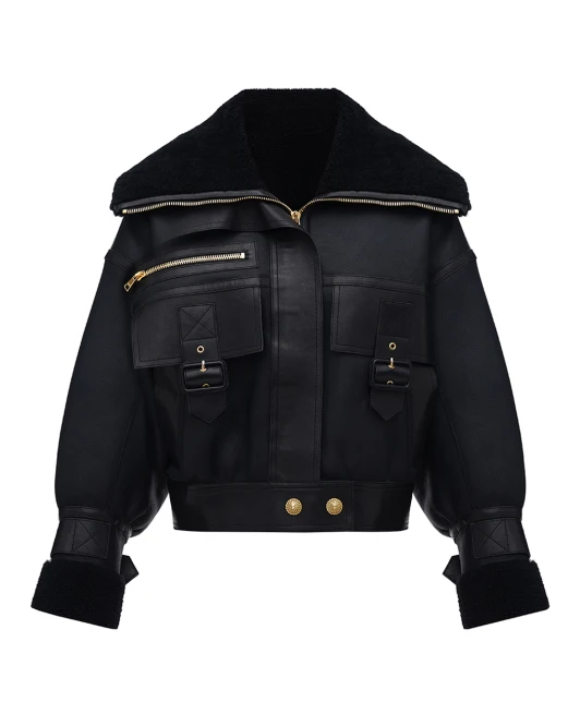 Balmain Дубленка - Артикул: DF2TH280LB92