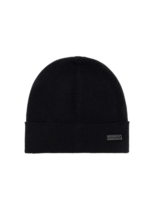 Saint Laurent Шапка из шерсти - Артикул: 843435-3Y206