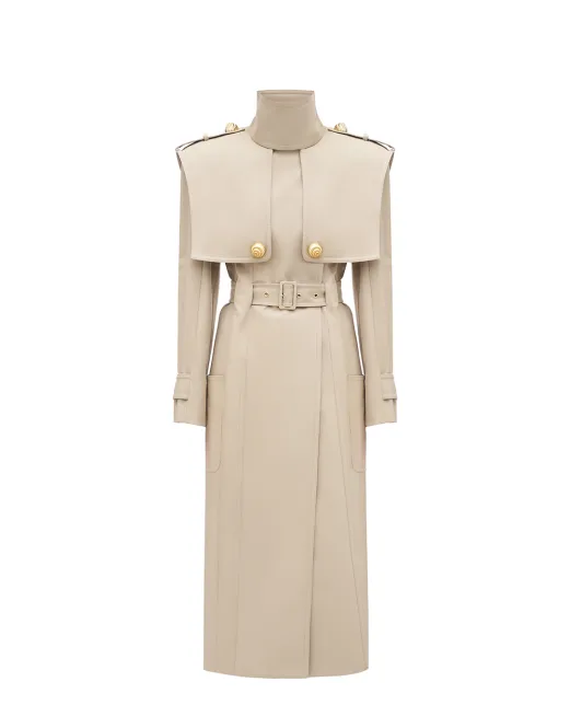 Balmain Тренч - Артикул: DF0TL155CF48