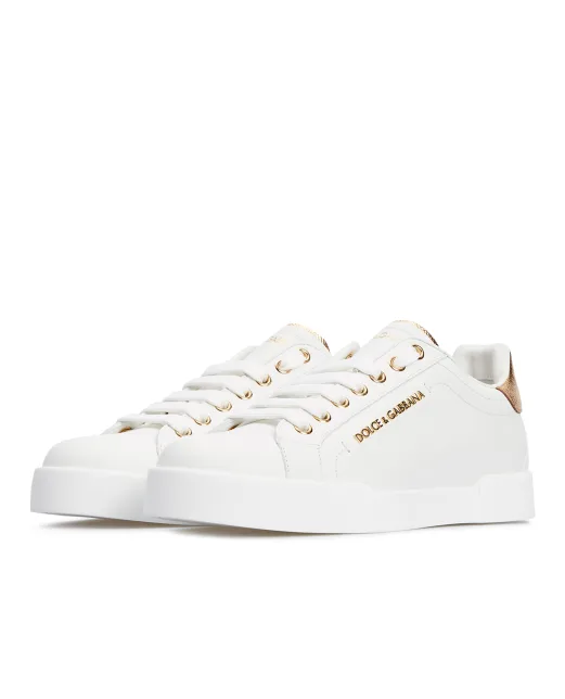 Dolce&Gabbana Кожаные сникеры Portofino - Артикул: CK1602-AN298