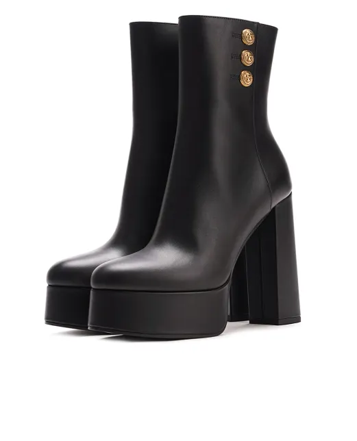 Balmain Ботильйони Ankle Boot Brune - Артикул: BN1TE910LIRS